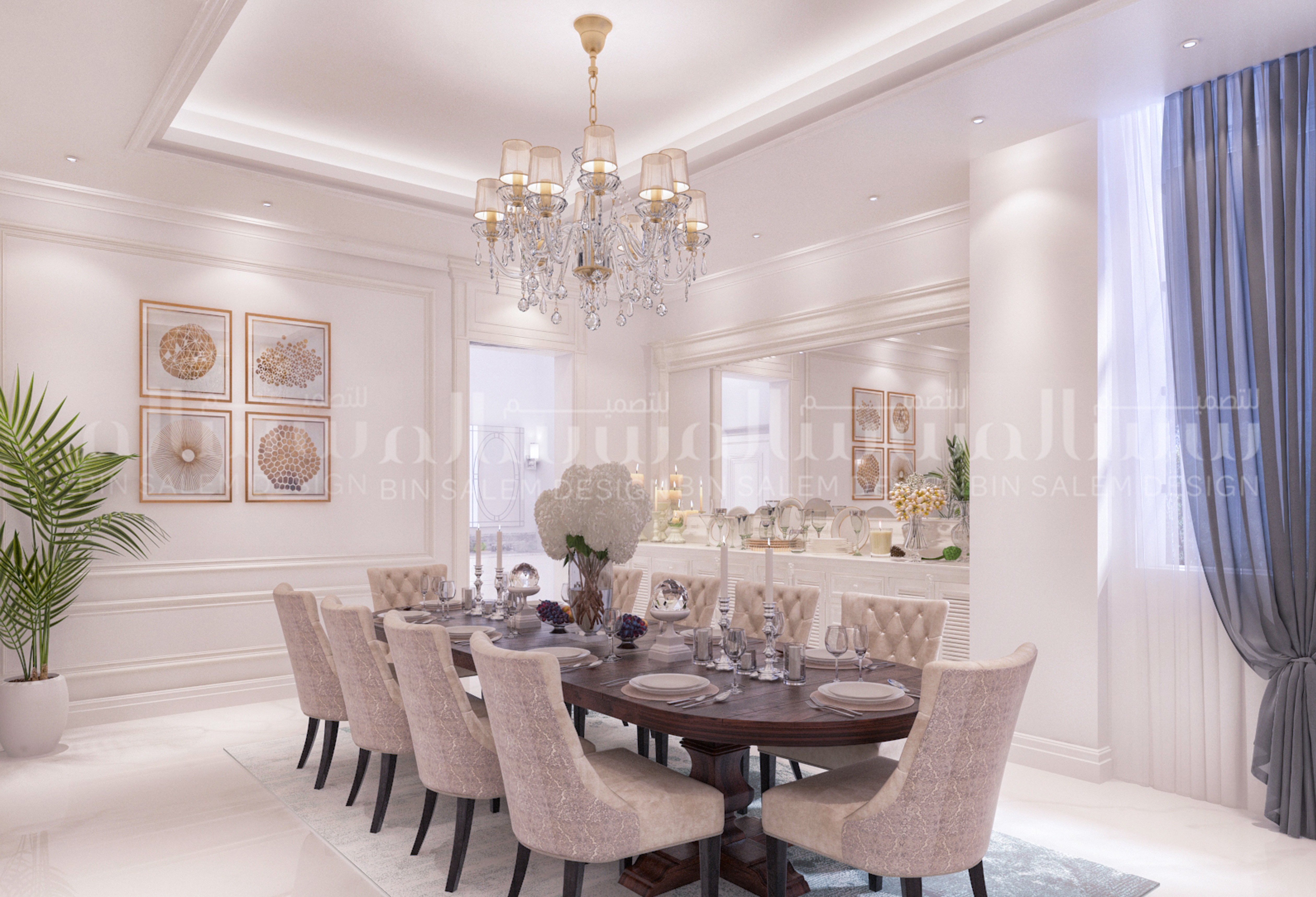 Dining Room Interior Design In Dubai Villa Dining Room Design Bin